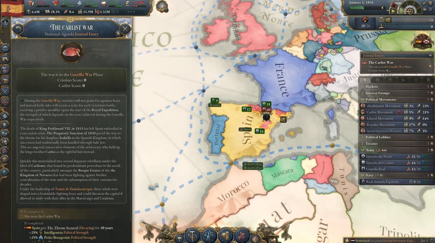 Victoria 3: Iberian Twilight - Immersion Pack
