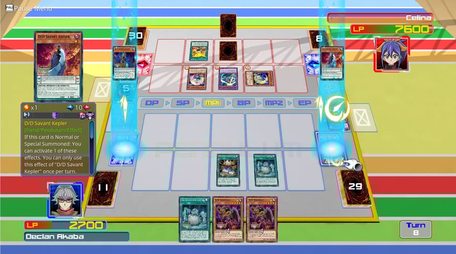Yu-Gi-Oh! ARC-V: Declan vs Celina