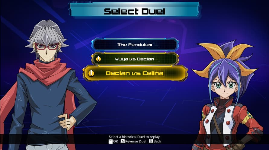 Yu-Gi-Oh! ARC-V: Declan vs Celina