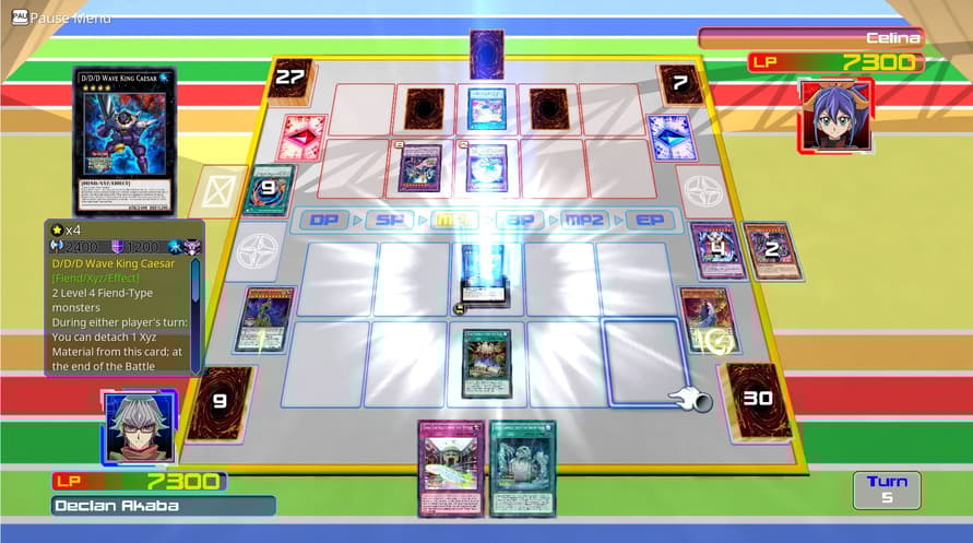 Yu-Gi-Oh! ARC-V: Declan vs Celina