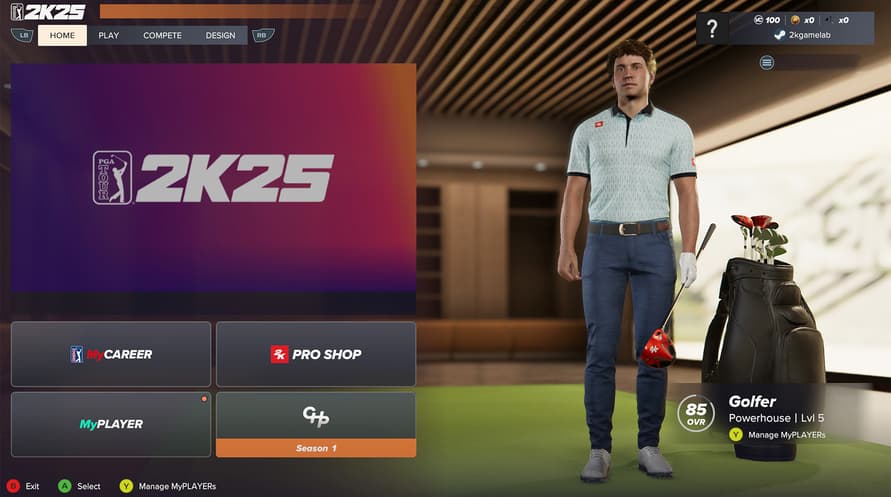 PGA TOUR 2K25 Legend Edition Year 2