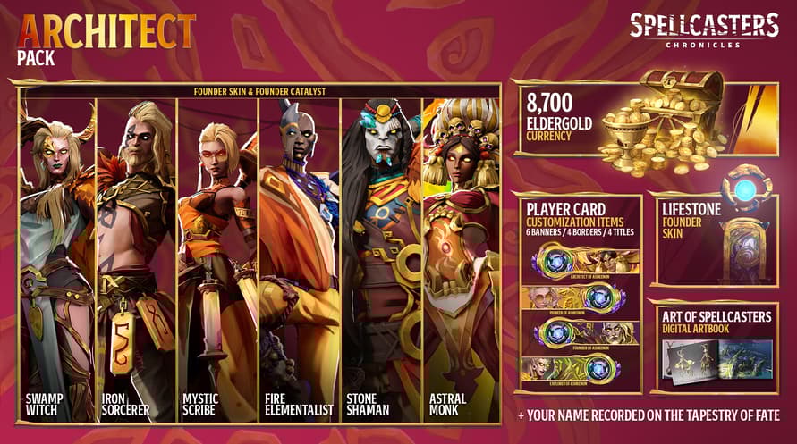 Spellcasters Chronicles - Architect Pack