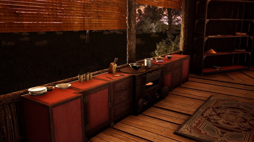 SCUM Eastern Furniture Pack