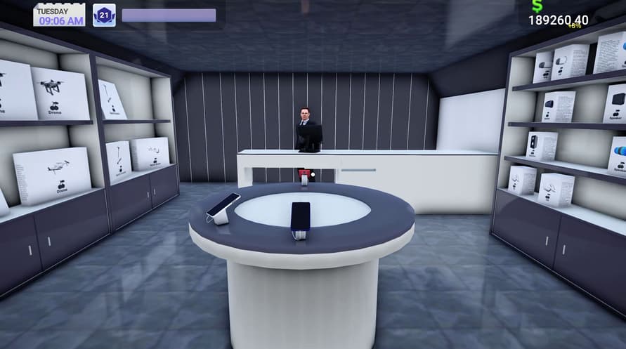 Electronics Store Simulator