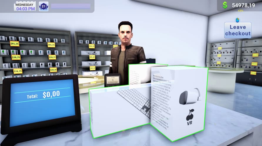 Electronics Store Simulator