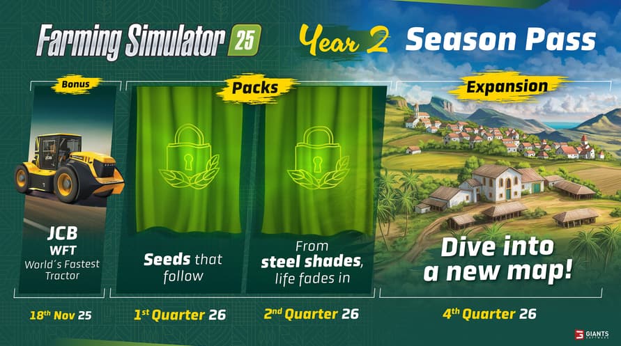 Farming Simulator 25: Year 2 Season Pass