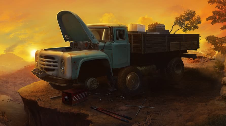 Truck Mechanic: Dangerous Paths
