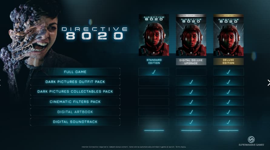 Directive 8020:  Digital Deluxe Upgrade