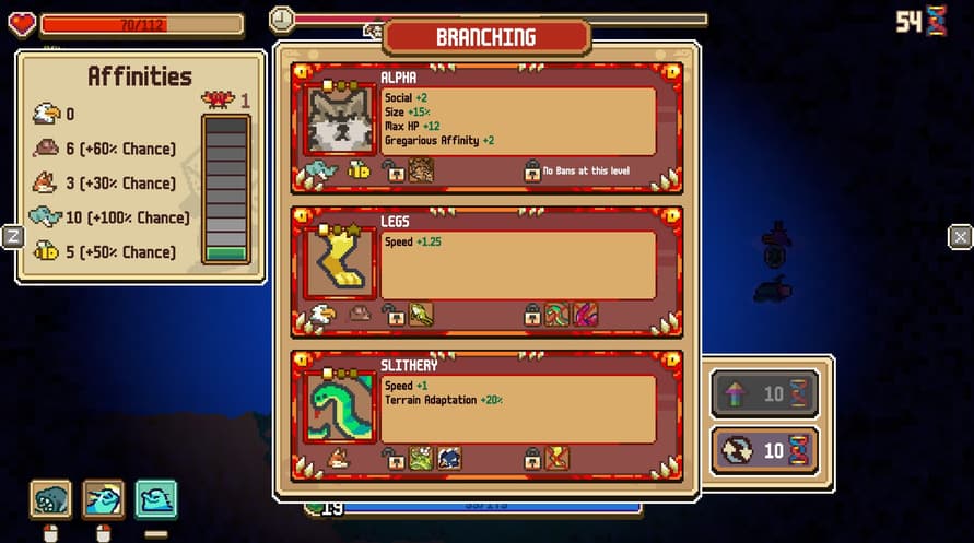 Everything is Crab: The Animal Evolution Roguelite