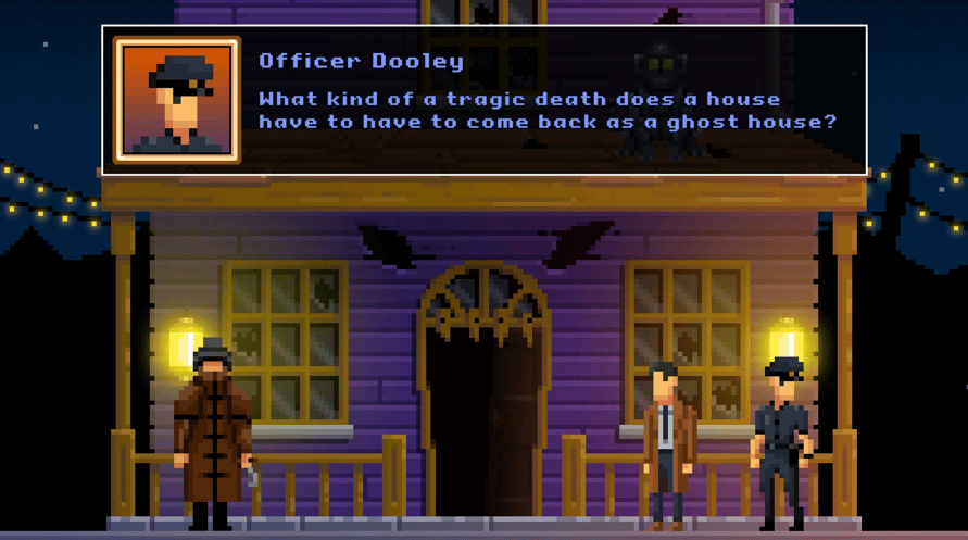 The Darkside Detective: A Fumble in the Dark