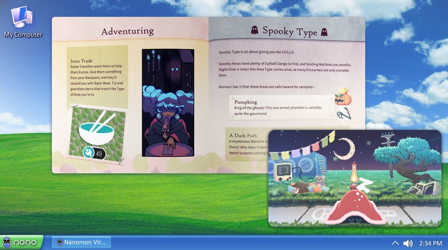Nanomon Virtual Pet