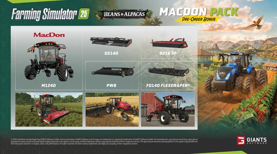 Farming Simulator 25 - Beans & Alpacas Edition