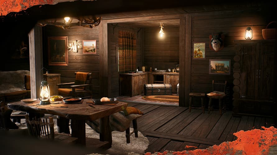 SCUM Woodland Furniture Pack