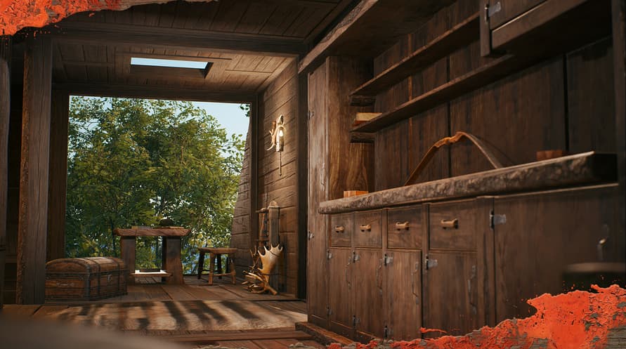 SCUM Woodland Furniture Pack