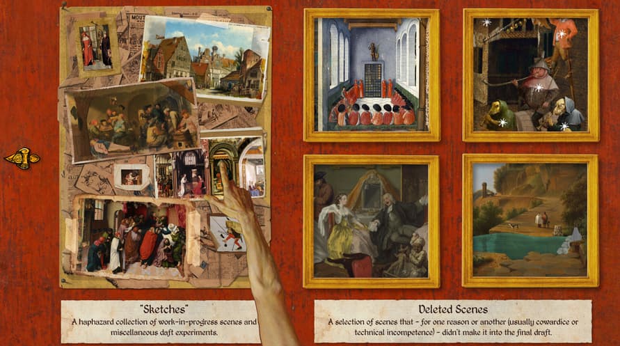 The Immortal John Triptych: Weird Extra Content Art Gallery DLC Thingy ¯\_(ツ)_/¯