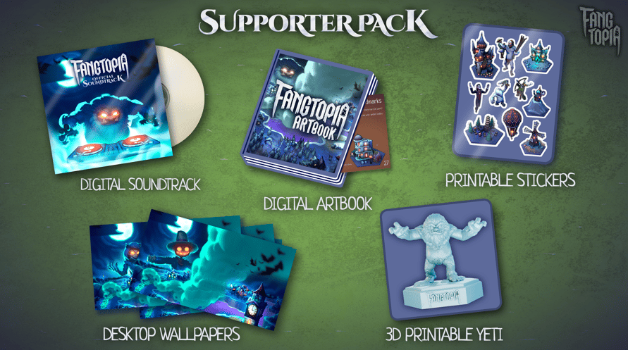 Fangtopia Supporter Pack