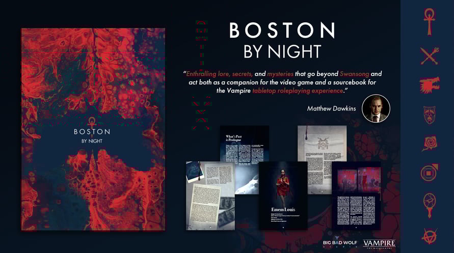 Vampire: The Masquerade - Swansong BOSTON BY NIGHT