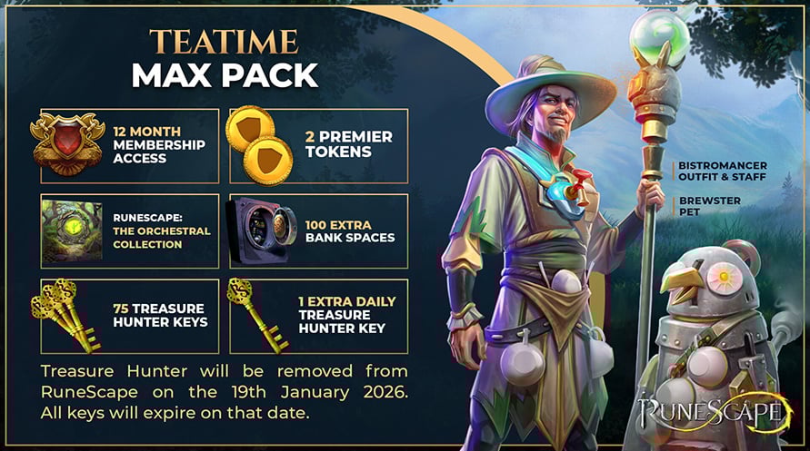 RuneScape Teatime Max Pack