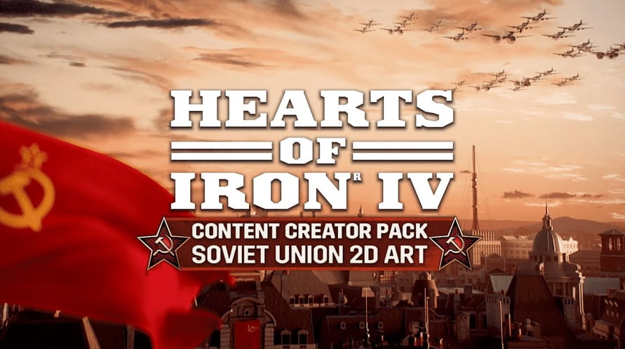 Hearts of Iron IV: Content Creator Pack - Soviet Union 2D Art