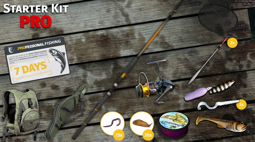 Professional Fishing: Starter Kit Pro
