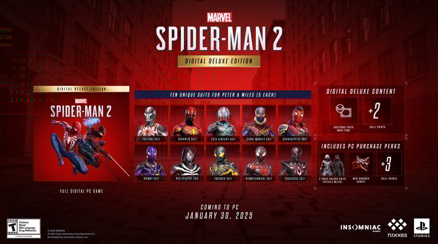 Marvel's Spider-Man 2 - Digital Deluxe Edition