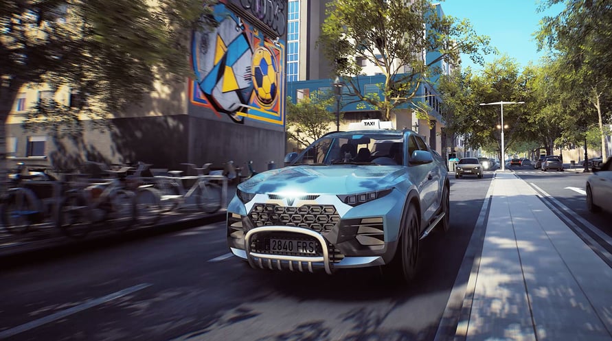 Taxi Life: A City Driving Simulator - Delivery Driver