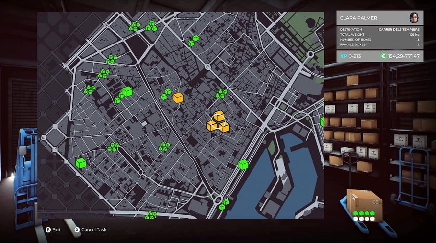 Taxi Life: A City Driving Simulator - Delivery Driver