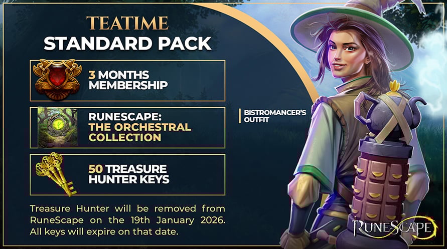 RuneScape Teatime Standard Pack