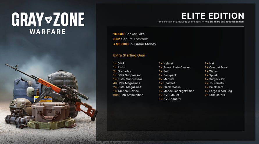 Gray Zone Warfare - Elite Edition Upgrade