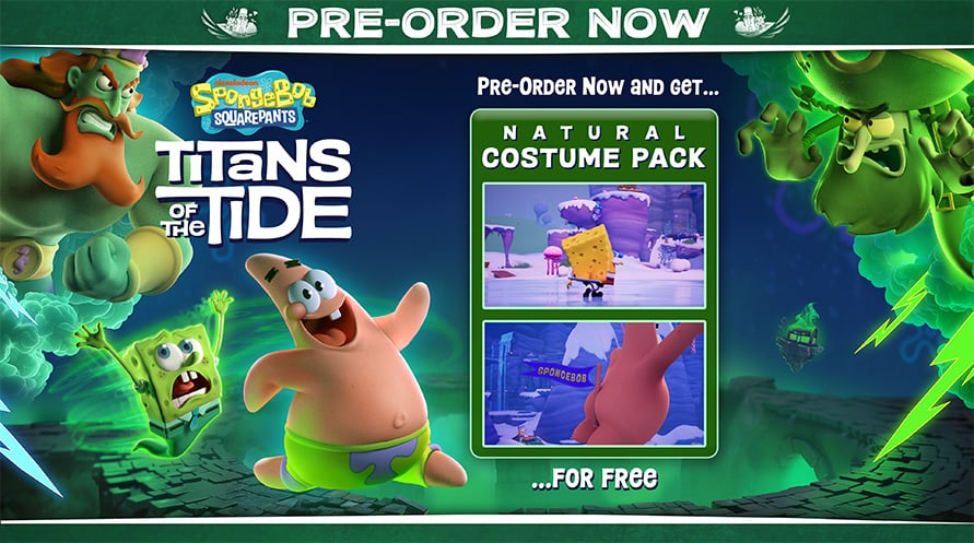SpongeBob SquarePants: Titans of the Tide Standard Edition- Pre Order
