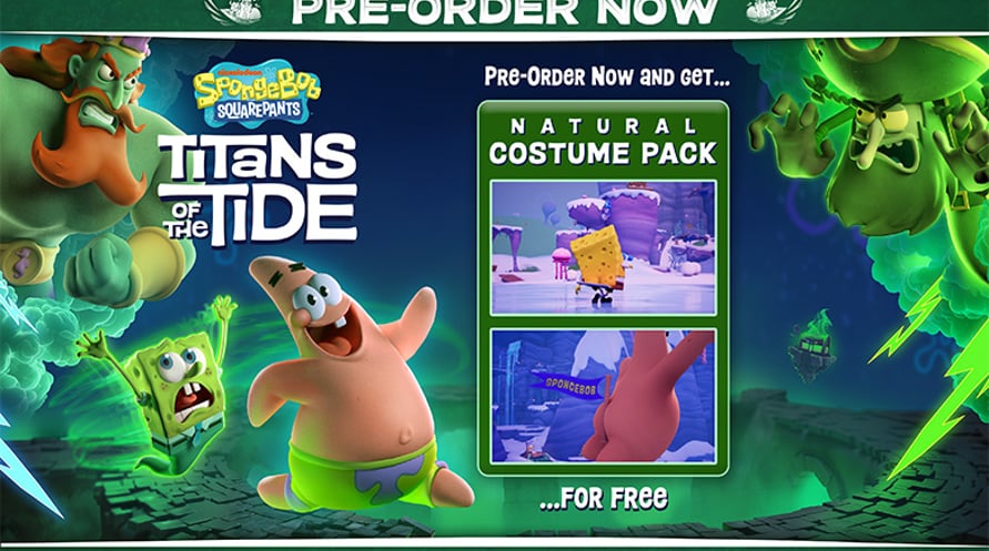SpongeBob SquarePants: Titans of the Tide Standard Edition- Pre Order