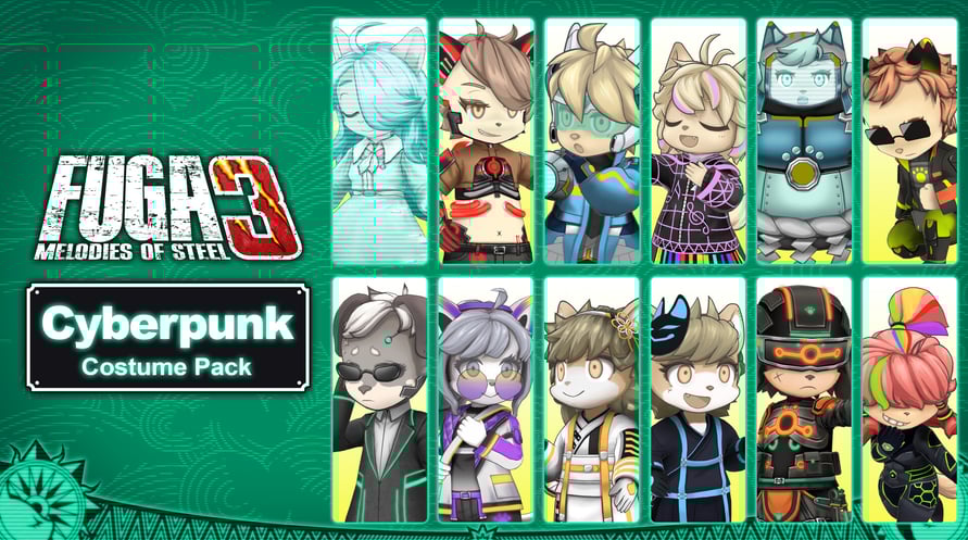 Fuga: Melodies of Steel 3 - Cyberpunk Costume Pack