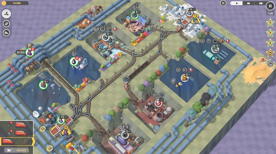Train Valley 2: Workshop Gems – Onyx