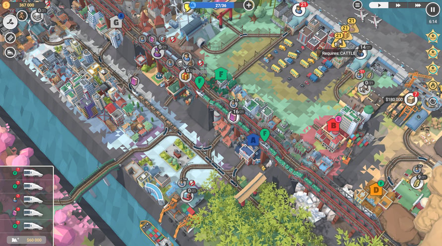 Train Valley 2: Workshop Gems – Onyx