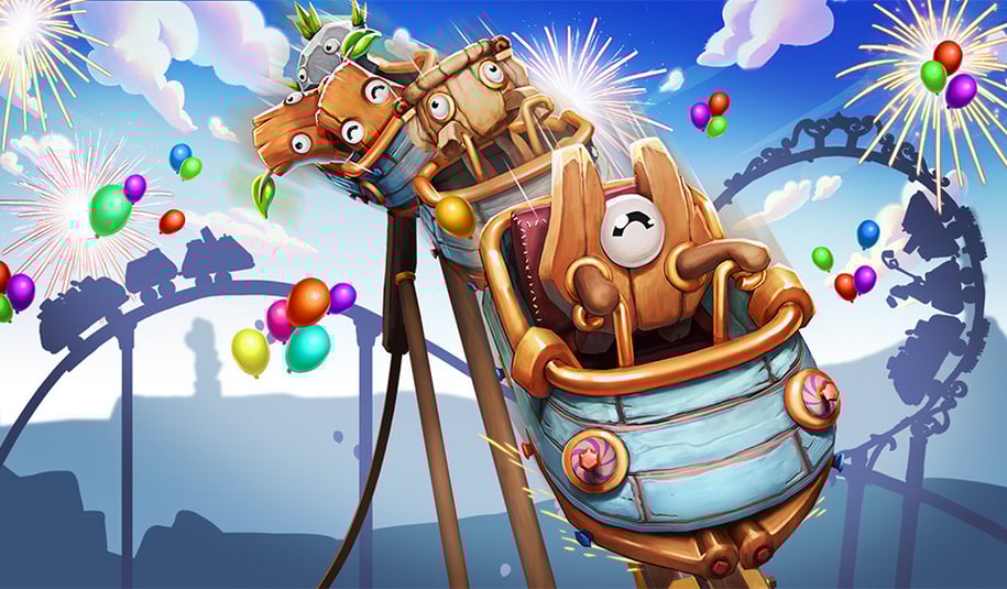 Oddsparks: An Automation Adventure - Coaster Rush