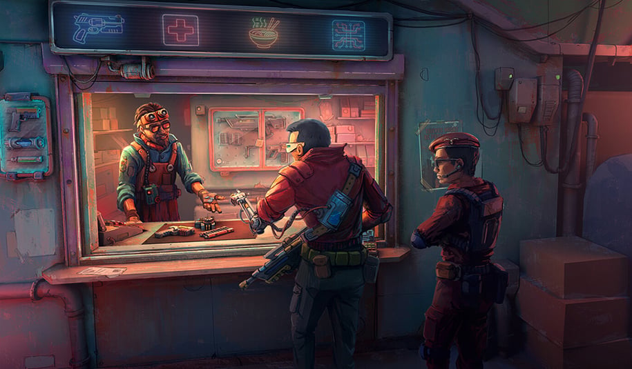 Probably Stolen - Cyberpunk Shopkeeper Sim