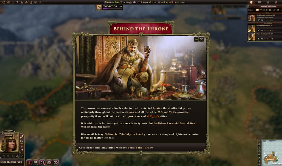 Old World - Behind the Throne