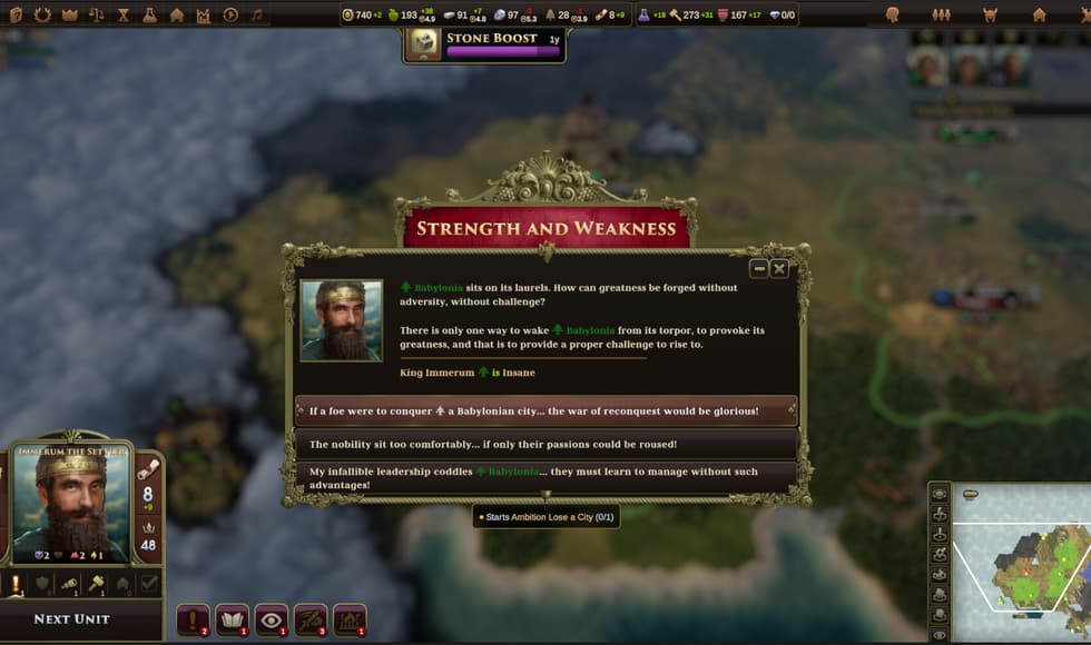Old World - Behind the Throne