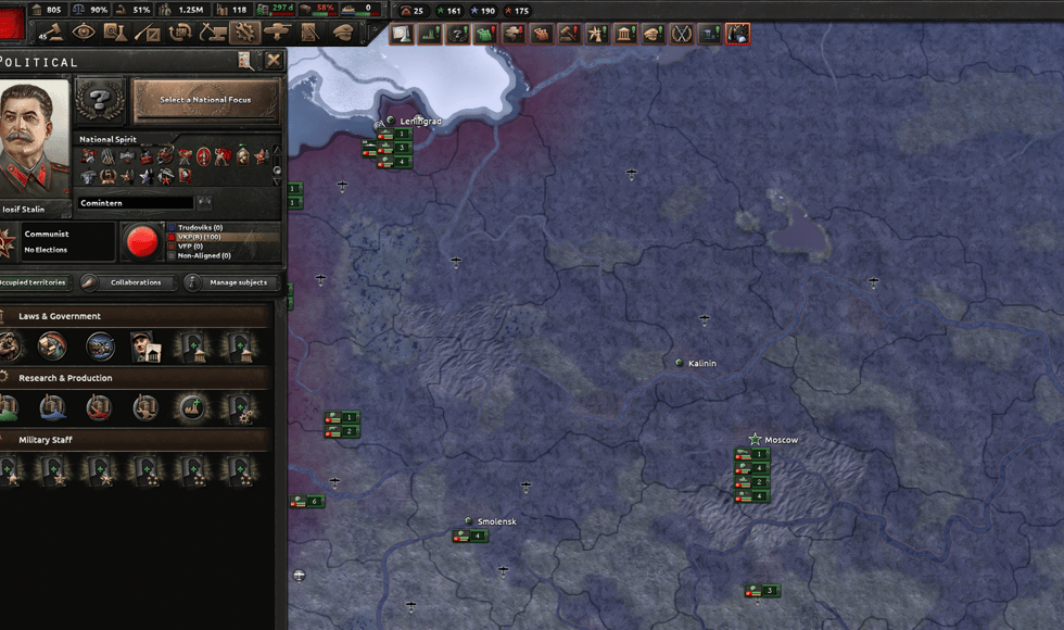 Hearts of Iron IV: Content Creator Pack - Soviet Union 2D Art