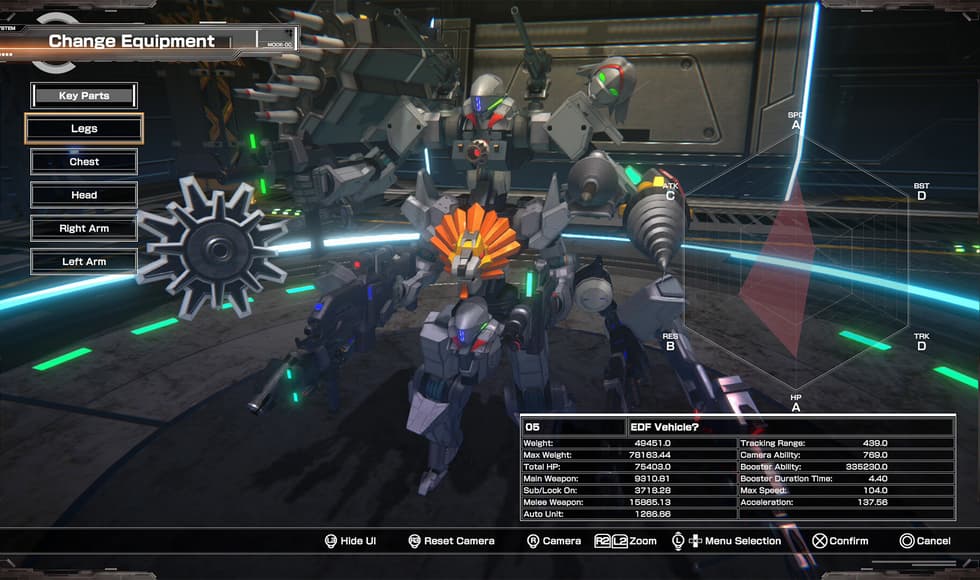 CUSTOM MECH WARS EARTH DEFENSE FORCE COLLAB EDITION