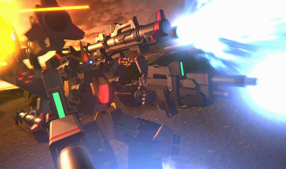 CUSTOM MECH WARS EARTH DEFENSE FORCE COLLAB EDITION