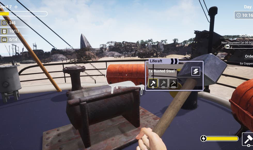 Ship Graveyard Simulator
