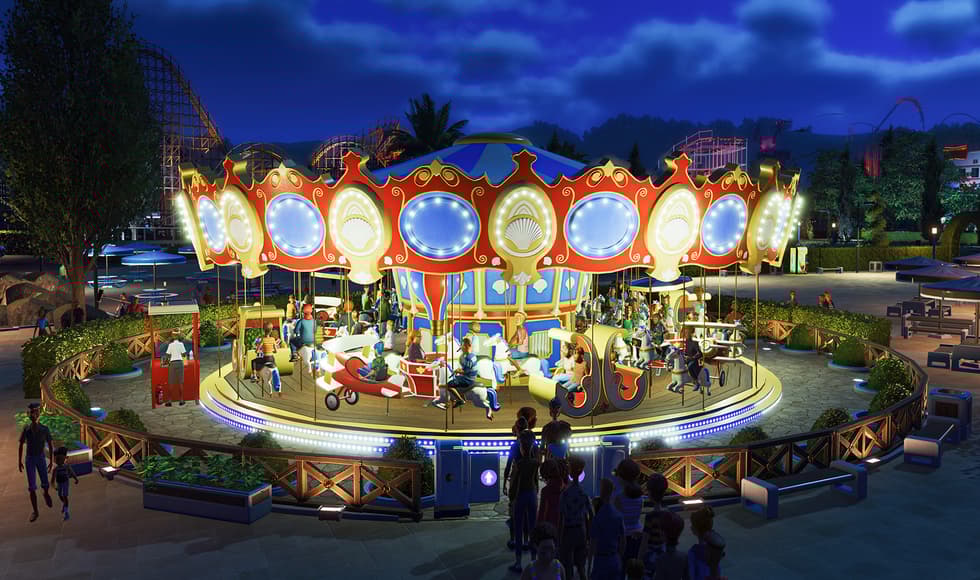 Planet Coaster 2: Vintage Funfair Ride Pack