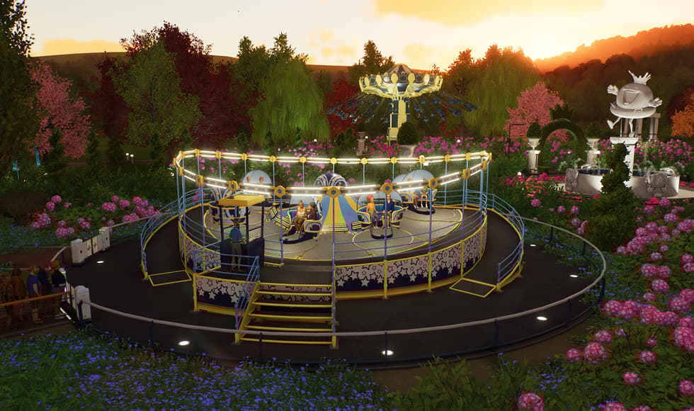 Planet Coaster 2: Vintage Funfair Ride Pack
