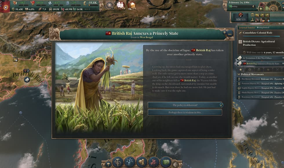 Victoria 3: Pivot of Empire