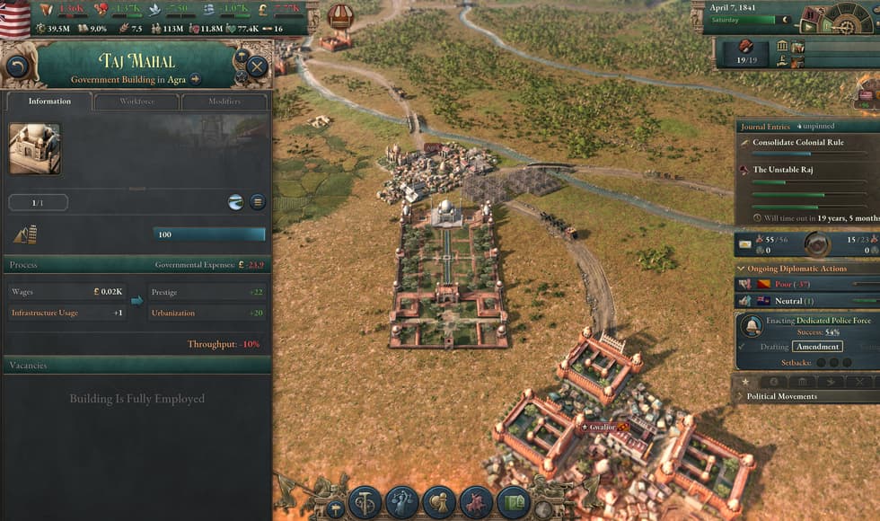 Victoria 3: Pivot of Empire
