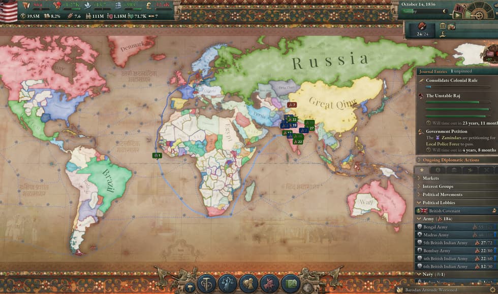 Victoria 3: Pivot of Empire