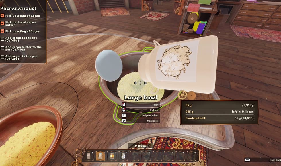 Chocolate Factory Simulator