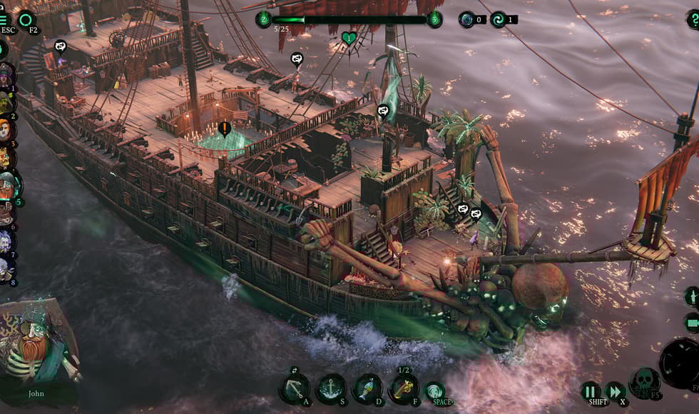 Shadow Gambit: The Cursed Crew
