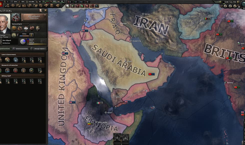 Hearts of Iron IV: Graveyard of Empires - Country Pack